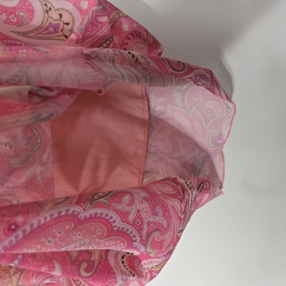 Pink A-Line Midi Skirt for Cocktail Events - Picture 4 of 5